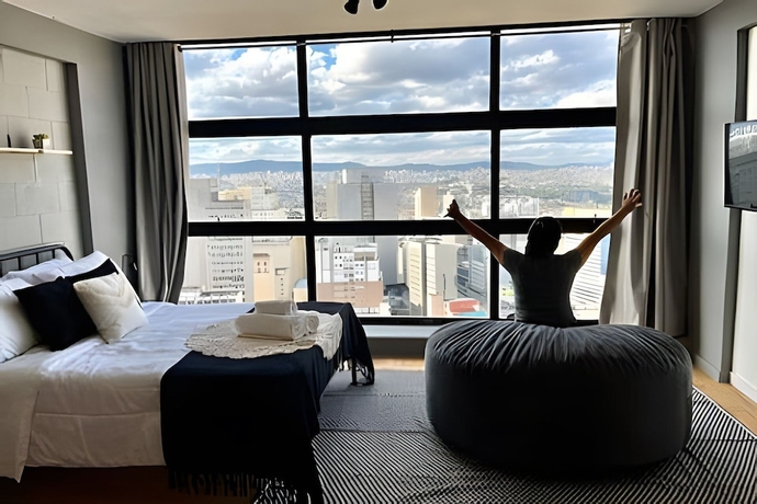 Imagen de la habitación del Hotel Mirante do Vale - o Pr&eacute;dio do Sampa Sky. Foto 11