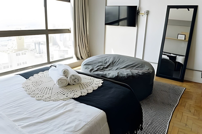 Imagen de la habitación del Hotel Mirante do Vale - o Pr&eacute;dio do Sampa Sky. Foto 19