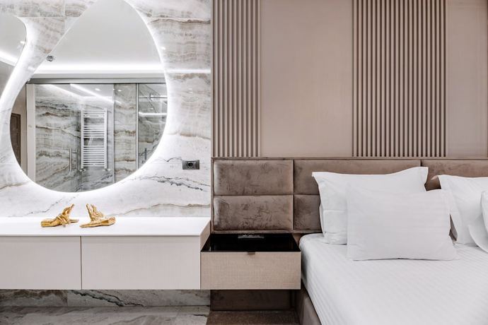 Imagen de la habitación del Hotel Mirror Skopje. Foto 15