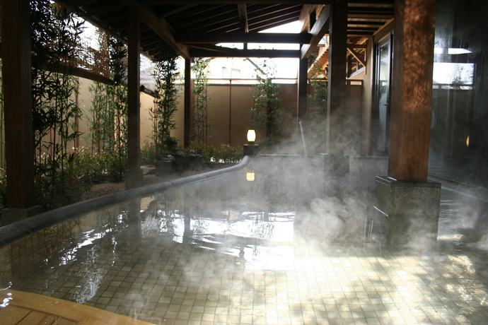 Imagen de la piscina del Hotel Misasa Yakushinoyu Mansuirou. Foto 20