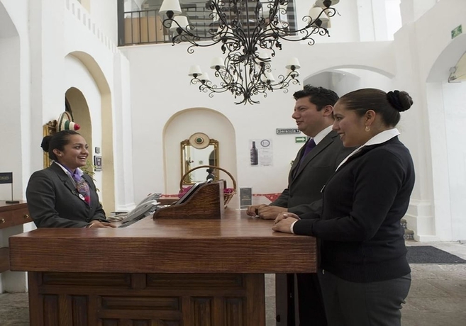 Imagen de los interiores del Hotel Misi&oacute;n Grand Ex - Hacienda De Chautla. Foto 18