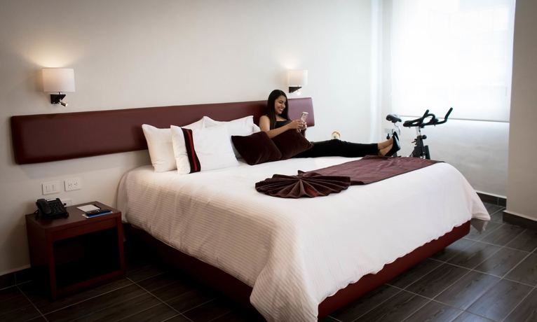 Imagen de la habitación del Hotel Misi&oacute;n Puebla Angelopolis. Foto 11