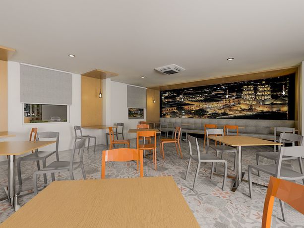 Imagen del bar/restaurante del Hotel Mision Express Durango. Foto 5