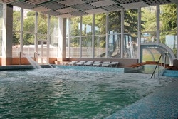 Imagen de la piscina del Hotel Miskhor sanatoriy. Foto 8