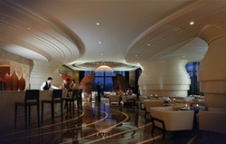 Imagen del bar/restaurante del Hotel Mission Hills Golf Club And Resorts Dongguan. Foto 2