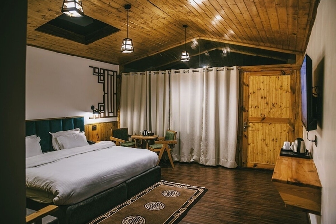 Imagen de la habitación del Hotel Misty Hills Cabins Nubra. Foto 4