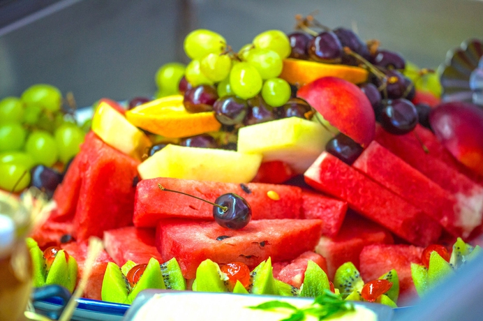 Imagen del bar/restaurante del Hotel Mitsis Alexander the Great. Foto 2