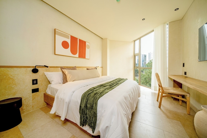 Imagen de la habitación del Hotel Moabi. Foto 10