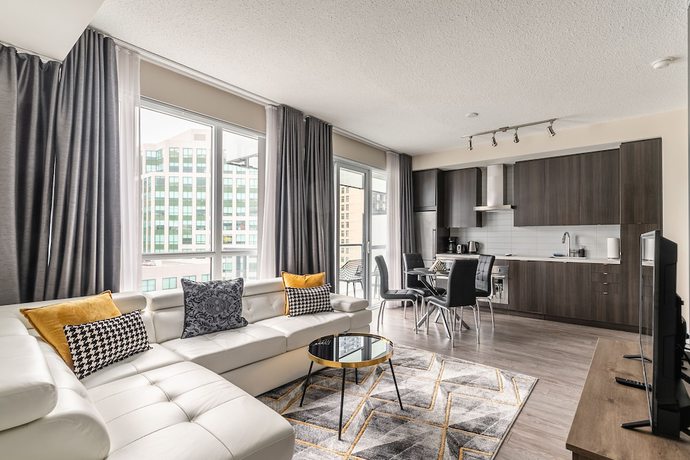 Imagen de la habitación del Hotel Modern Downtown Apartment. Foto 9