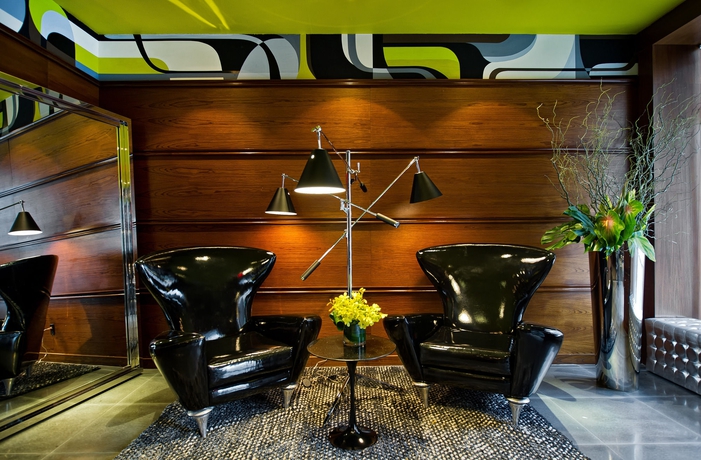 Imagen de los interiores del Hotel Moderne, Nueva York. Foto 13