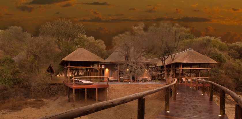 Imagen de los interiores del Hotel Moditlo River Lodge. Foto 8