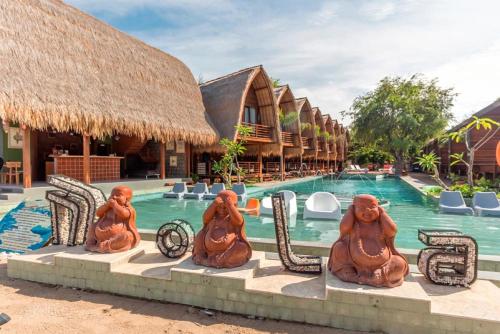 Imagen general del Hotel Mola2 Resort Gili Air. Foto 3