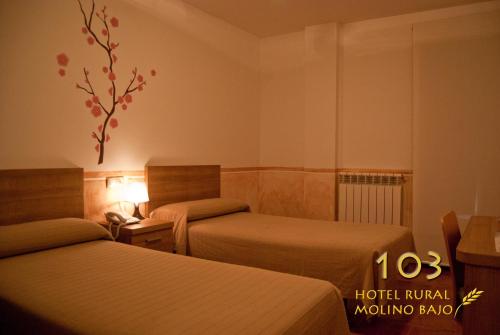 Imagen de la habitación del Hotel Molino Bajo. Foto 9