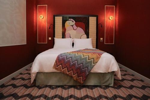 Imagen de la habitación del Hotel Mom’art. Foto 8