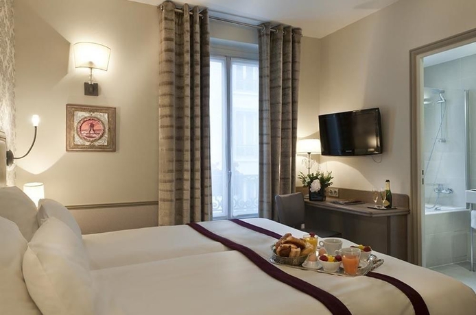 Imagen de la habitación del Hotel Monceau Wagram. Foto 14