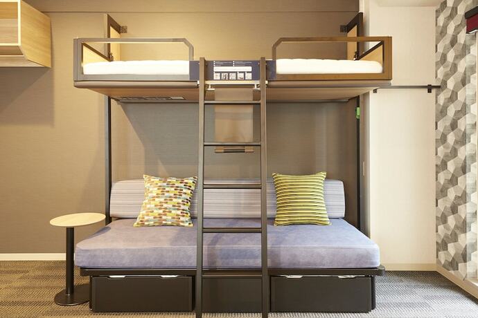 Imagen de la habitación del Hotel Monday Apart Hamamatsucho Daimon. Foto 17