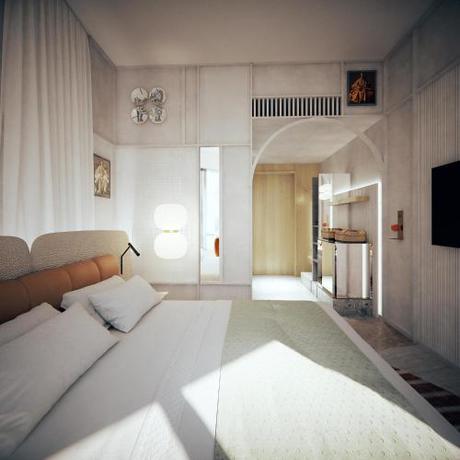 Imagen de la habitación del Hotel Mondrian Hong Kong. Foto 14