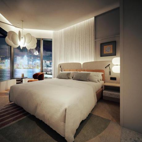 Imagen de la habitación del Hotel Mondrian Hong Kong. Foto 16