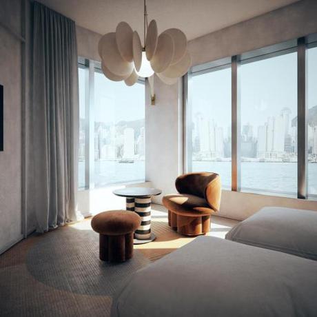 Imagen de la habitación del Hotel Mondrian Hong Kong. Foto 18