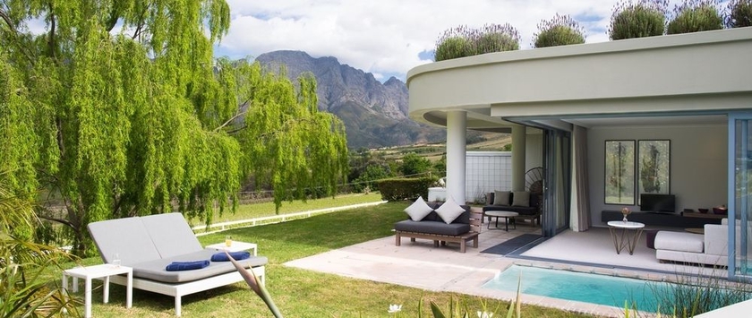 Imagen de los exteriores del Hotel Mont Rochelle and Vineyard. Foto 16