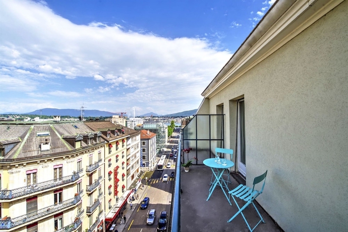 Imagen de la habitación del Hotel Montana, Ginebra. Foto 15