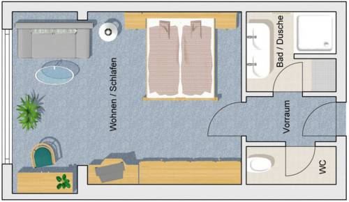 Imagen de la habitación del Hotel Montana, Tweng. Foto 14