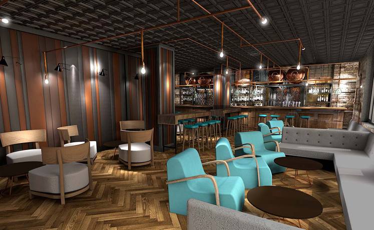 Imagen del bar/restaurante del Hotel Montcalm Royal London House, London City. Foto 2