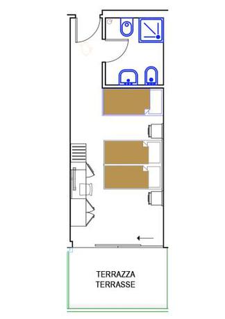 Imagen de la habitación del Hotel Montreal, Lido dei Pini. Foto 16