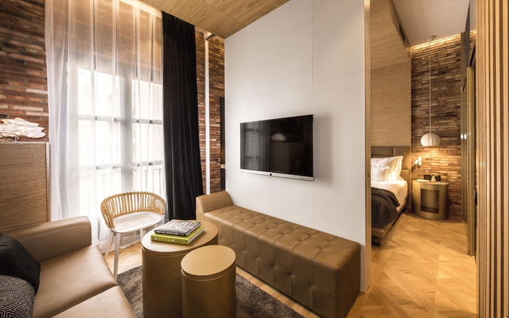 Imagen de la habitación del Hotel Monument. Foto 6