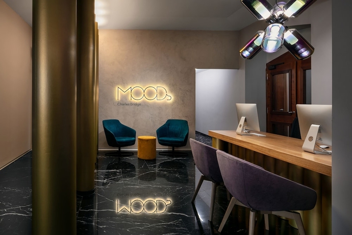 Imagen de los interiores del Hotel Moods Charles Bridge. Foto 16