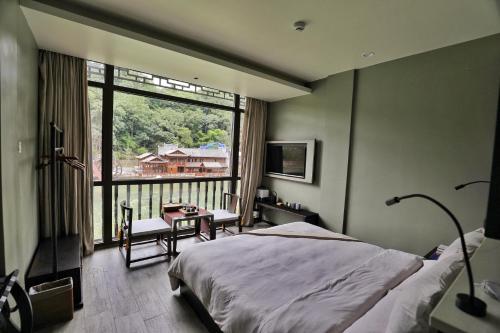 Imagen de la habitación del Hotel Moon Land Art. Foto 5