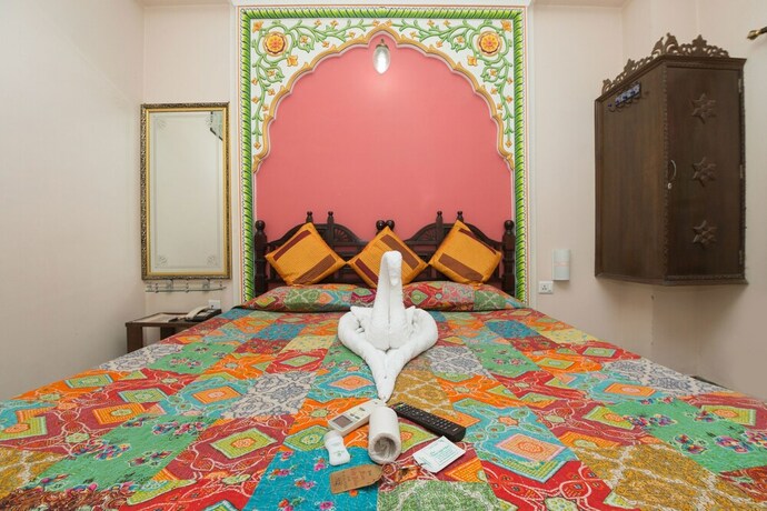 Imagen de la habitación del Hotel Moon Light Palace Jaipur. Foto 18