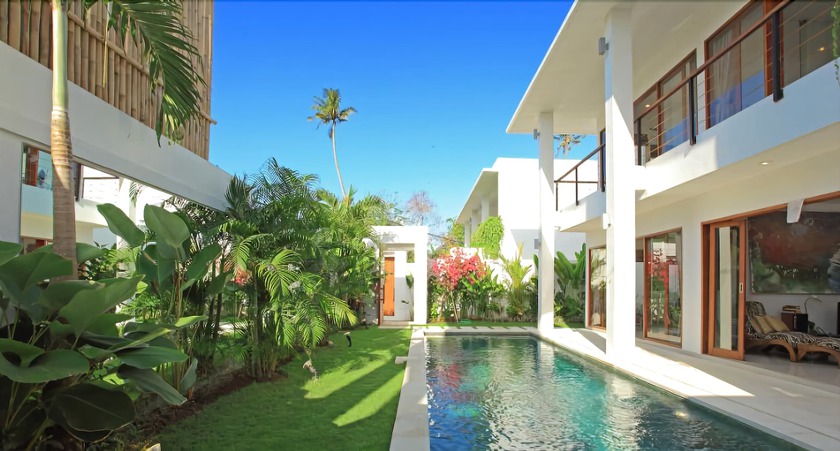 Imagen de la piscina del Hotel Moonlight Bali. Foto 18