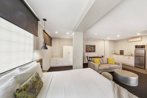 Imagen de la habitación del Hotel Moonlight Bay Apartments. Foto 4