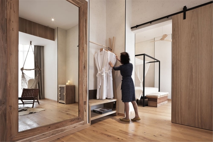 Imagen de la habitación del Hotel Moonlo. Foto 6