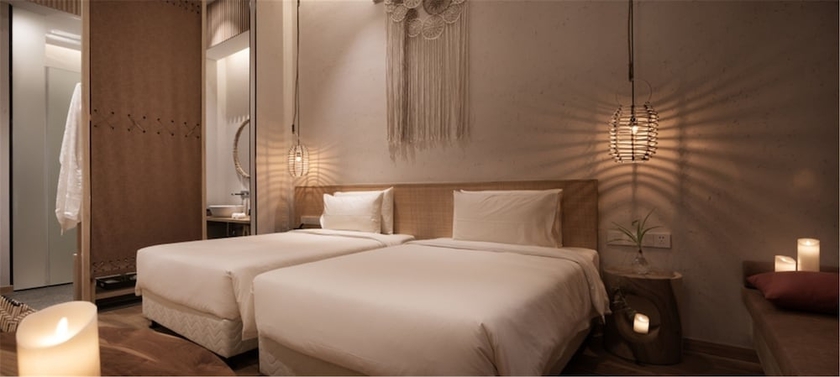 Imagen de la habitación del Hotel Moonlo. Foto 7