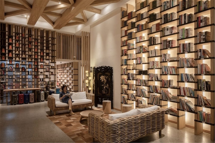 Imagen de los interiores del Hotel Moonlo. Foto 17