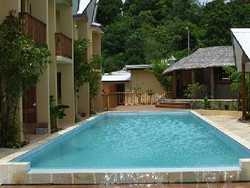 Imagen de la piscina del Hotel Moorings, Port Vila. Foto 3