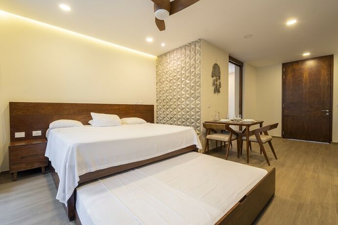 Imagen de la habitación del Hotel Moots Tulum. Foto 13