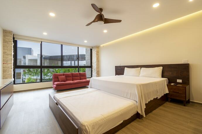 Imagen de la habitación del Hotel Moots Tulum. Foto 14