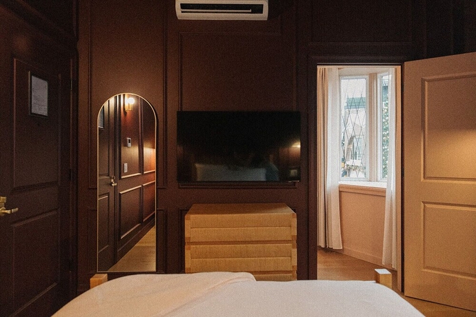 Imagen de la habitación del Hotel Morado. Foto 4