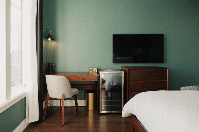 Imagen de la habitación del Hotel Morado. Foto 16
