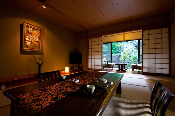 Imagen de la habitación del Hotel Morinoyu Yufuin Yasuha. Foto 17