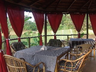 Imagen del bar/restaurante del Hotel Morjim Beach Resort. Foto 10