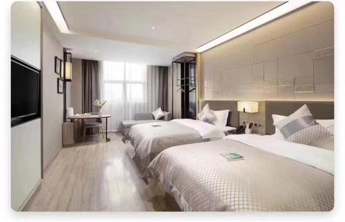 Imagen general del Hotel Morning, Wuhan Jinyin Lake Garden Expo Garden Yuya Yinhu City. Foto 4