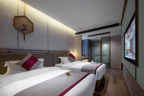 Imagen de la habitación del Hotel Morning, Zhuzhou Yunlong Vocational Education City. Foto 16