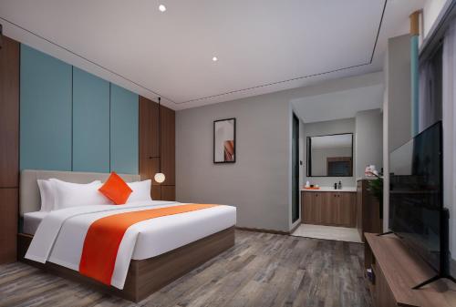 Imagen de la habitación del Hotel Morninginn, Zhuzhou Avenue Shangge Plaza. Foto 18