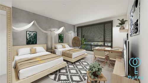 Imagen de la habitación del Hotel Mossaz Suites by Mykey Global. Foto 19