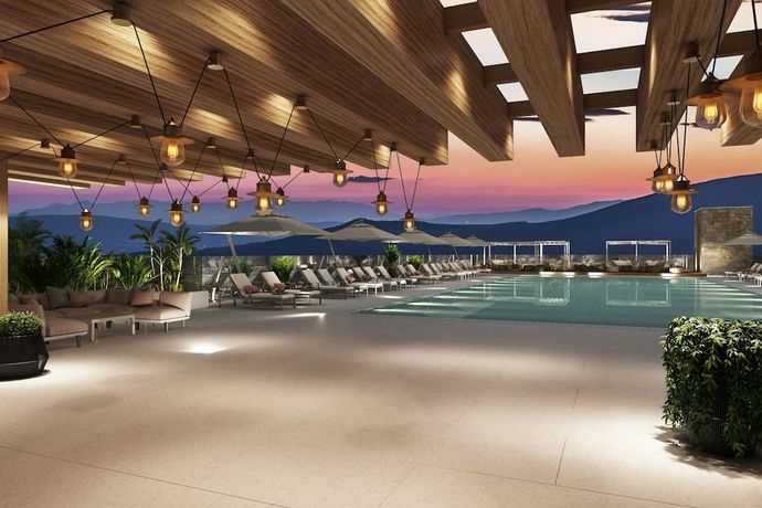 Imagen de la piscina del Hotel Mostar Marriott. Foto 20