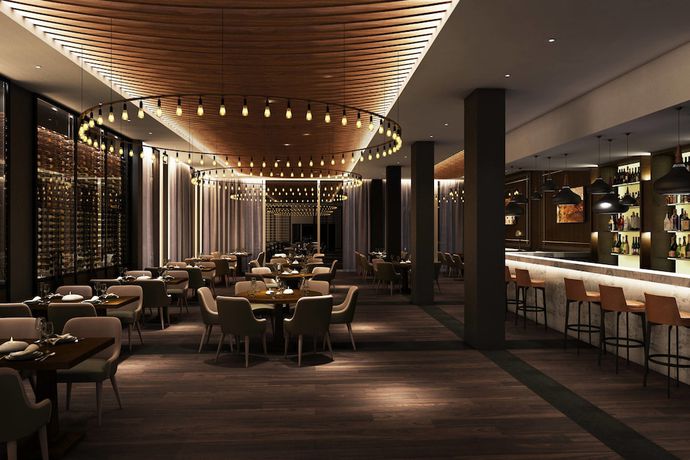 Imagen del bar/restaurante del Hotel Mostar Marriott. Foto 1